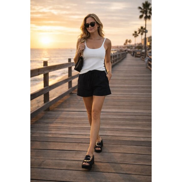 Cult Gaia Cleia Raffia Espadrille Platform Mules — Women’s US 7.5 New In Box - Picture 8 of 9